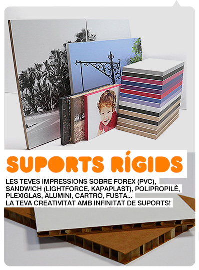 Impressi� de suports r�gids